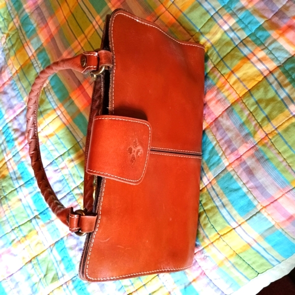Patricia Nash Brown Leather Handbag - Picture 2 of 8